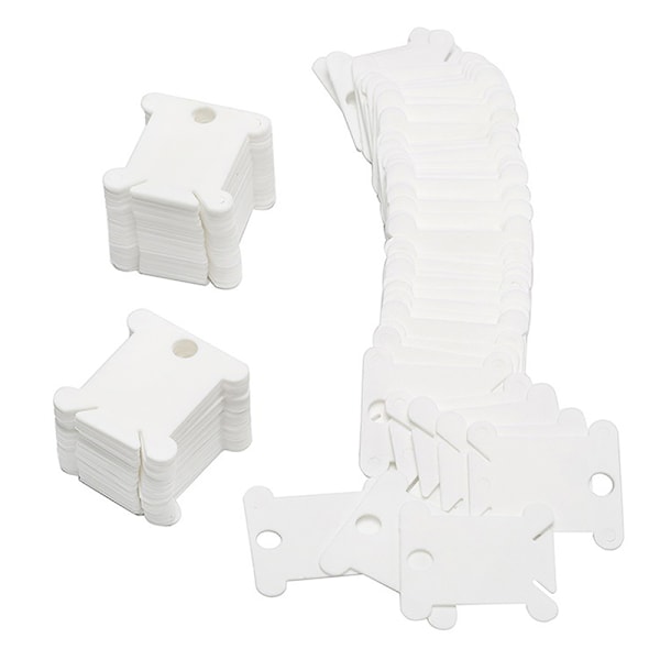200 stk. Hardpapp Floss Bobbins Trådspoler Arbeidsverktøy Spo 200pcs