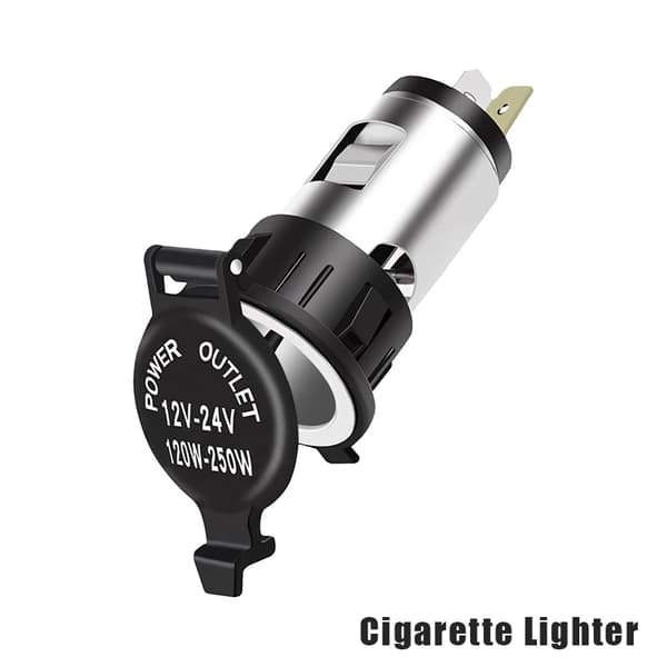 Universal 12V Bil Sigarettenner Strømuttak Adapter Plugg Uttak Bra A2