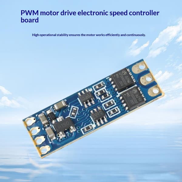 2S-3S DC 5V-16V 8A Mini RC -harjaton ESC PWM-moottoriohjain 1Pcs