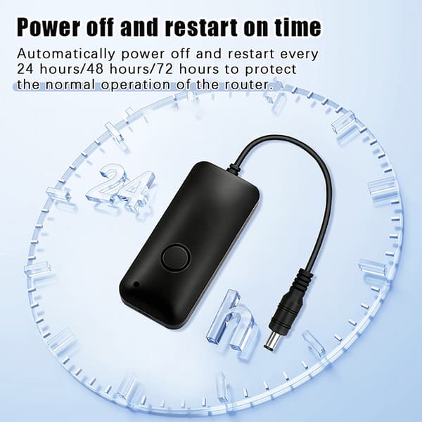 Router Genstart Kabel Automatisk Slukketimer Med Timer Justering 1PC
