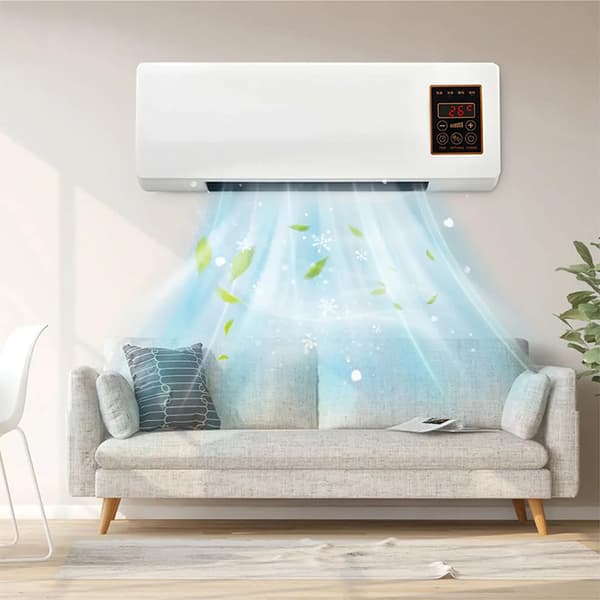 Bærbar Aircondition Køling & Varme Mini Rum Aircondition EU1