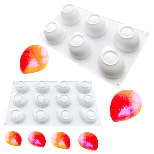 3D Silikone Bageforme til Kager Mango Silikoneform til Bagning C