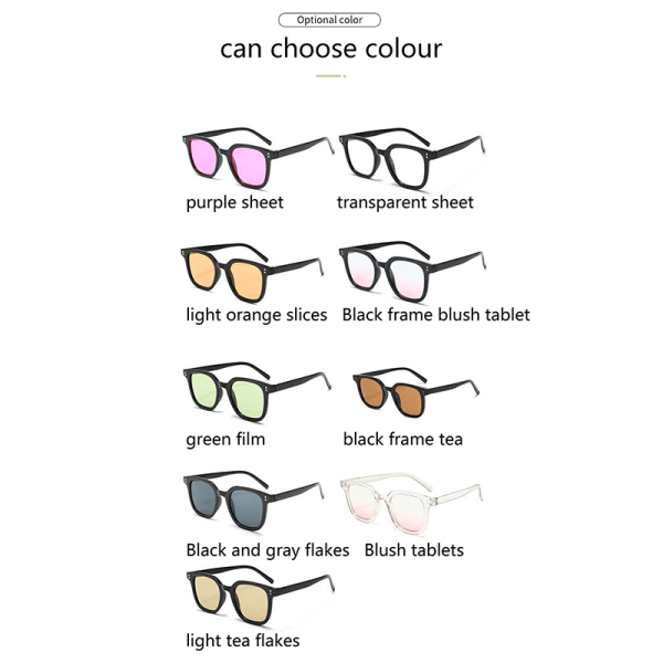 Trendy solbriller for kvinner Design Gradient farge Rosa solglass C