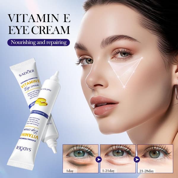 SADOER Vitamin E Nattljusögonkräm Uppstramande Behandling H