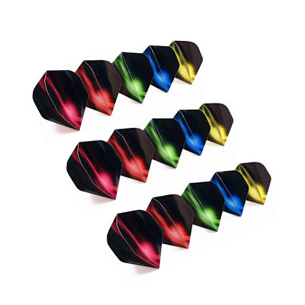 30 stk/sett Profesjonell Dart Flights Dart Wing Plast 30pcs E