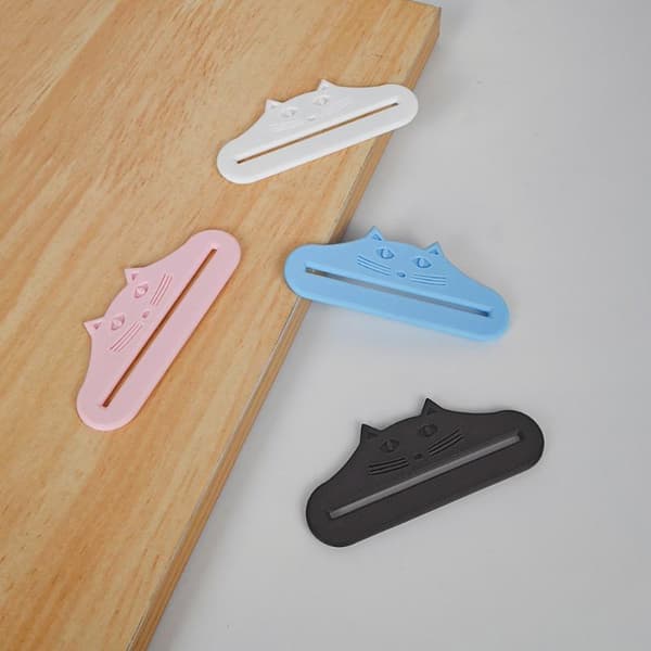 Kattesnacks Flytende Våt Snack Dispenser Kattehode Ekstruder Squeezi White S