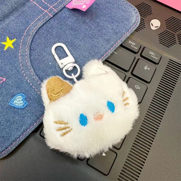 Sarjakuva Pehmo Kitten Avaimenperä Kissa Nukke Riipus Avaimenperä Charms B