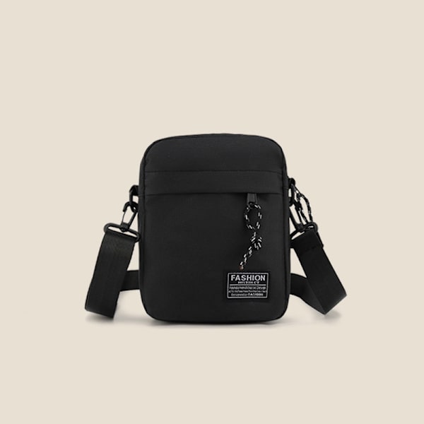 Liten veske for menn Skulderveske Trendy diagonal ryggsekk brystveske Gray