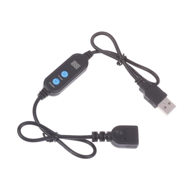 USB nedtellingstimerledning digital timerbryterkabel for LED-stripe 1Pcs