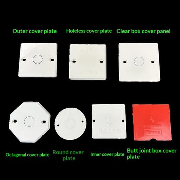 PVC-lock för eldosor för hemrenovering A1