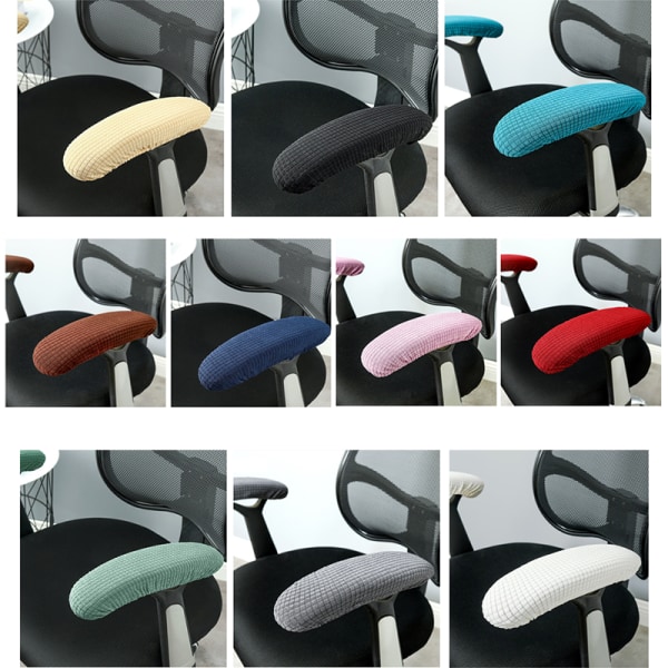 Kontor Computer Stol Arm Armlen Slipcovers Dekker Pads Flexib Red