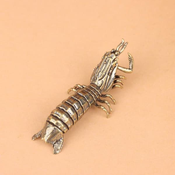 Messing Mantis Reje Figur Skrivebordsornament Havorganisme L A