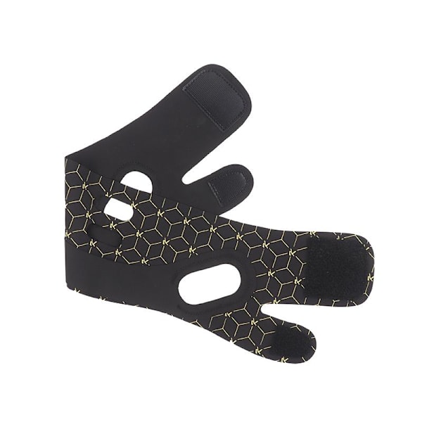 Elastisk V-formad maskrem Dubbelpress Ansiktsskulpterande mask Double layer