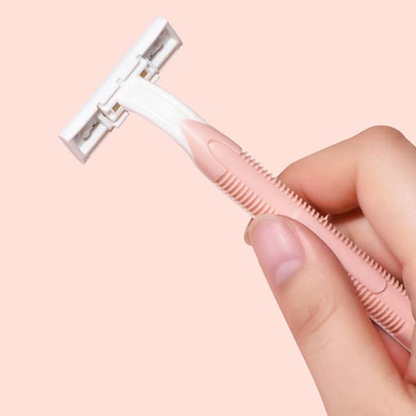 Engangsbarberblade til kropshårtrimmer i rustfrit stål, 2 stk. 1Pcs
