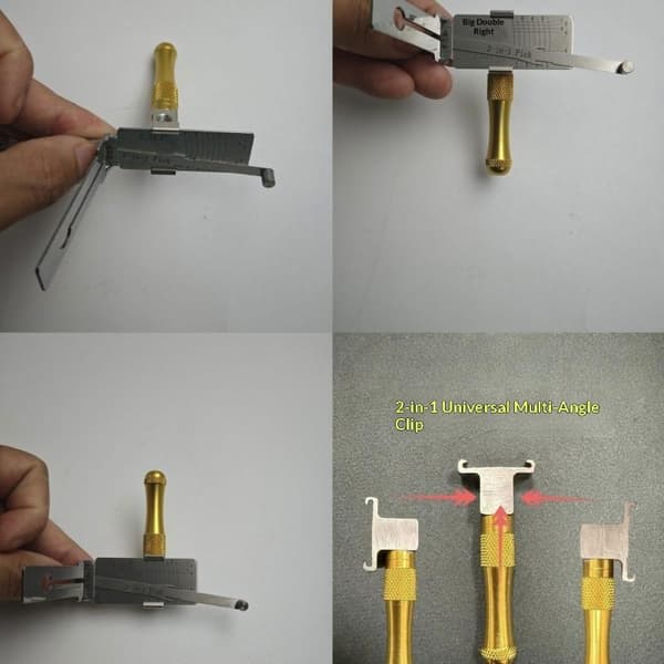 Multifunktionel 2-i-1 Power Lever Universal Multi-vinkel mulighed 1Pcs