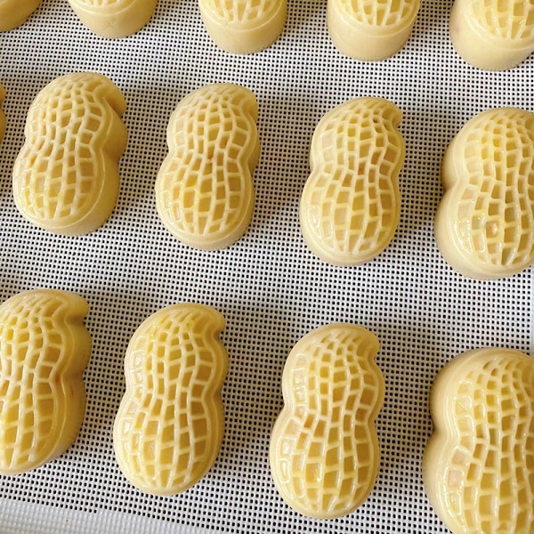 30g 50g 75g Mini Jordnøddeformet Månekageform Cookie ter Ramme B 50g