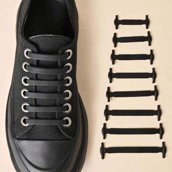 16 stk/parti elastiske skolisser, kreative late elastiske skolisser A2