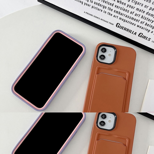 Flytende silikon lommebokkortholder veske til IPhone Lens Pro Whtie iPhone  Xr dafd | Whtie | iPhone Xr | Fyndiq