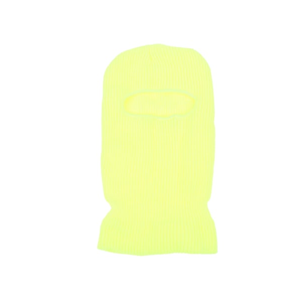 Ski Mask -hattu ulkopyöräilyyn kuulonsuojaushattu Miesten neulottu hattu Yellow