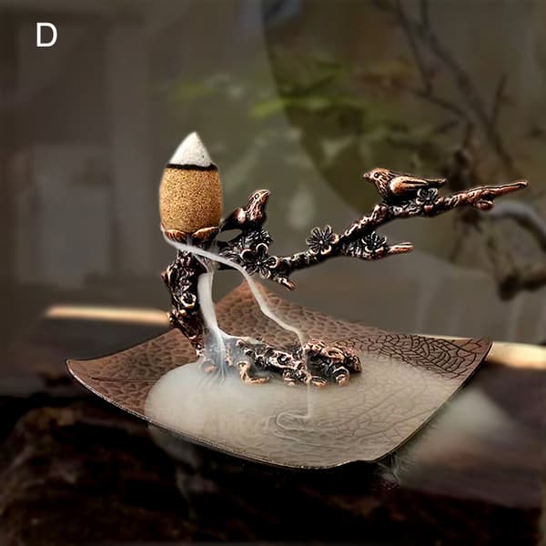 Pieni Cense-uunin koristelu Creative Happy Plum Branch kiinnike A