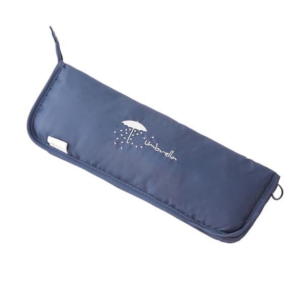 Liten Fresh Print Pattern Paraply Oppbevaringsveske Clutch Type Abso Navy