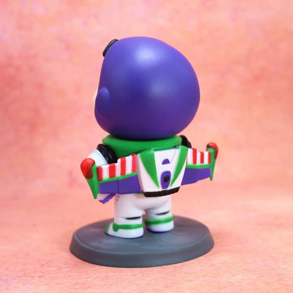 Crayon Inchan Huarui Baymax Cowboy Samlarmodell Leksaksdocka G B