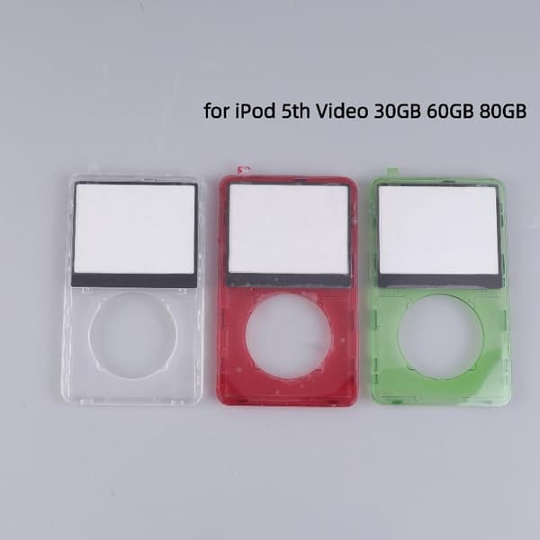Värikäs kirkas läpinäkyvä etukotelo IPod Vi:lle Green
