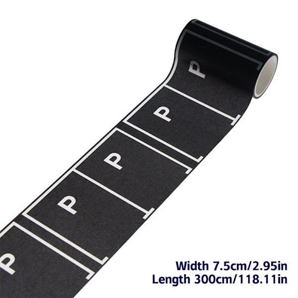 1:12 Dollhouse Mini Parking Scene Tarra Road Traffic Track Ad A3