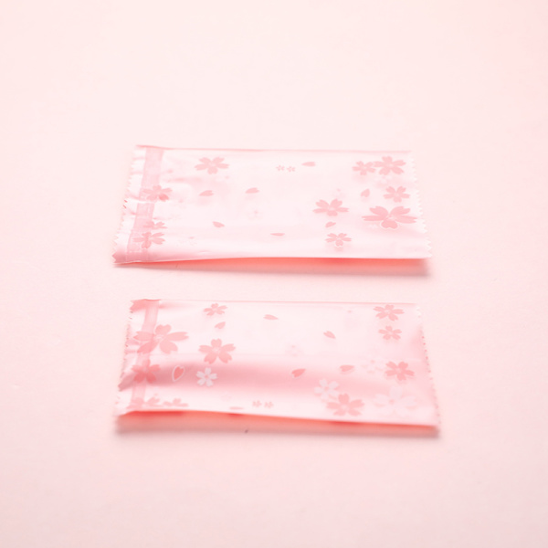 100 stk. Hine Sealing Æggeblomme Sprød Snowflake Emballagepose DIY A