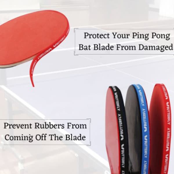 2stk Bordtennisracket Edge Tape Tilbehør Ping Pong Bat Pr Red