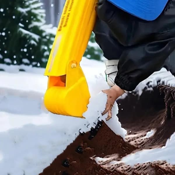 1 st Pro Sand Snöskyffel Vibrerande Orange Strandgrävverktyg För B