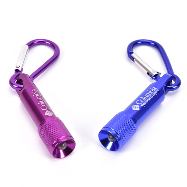 Mini lommelygte nøglering LED lommelygte lommelygte Purple