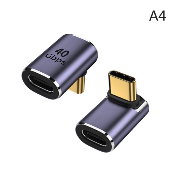 USB4.0 40Gbps OTG-sovitin Thunderbolt3 8K@60Hz 100W 5A USB A4