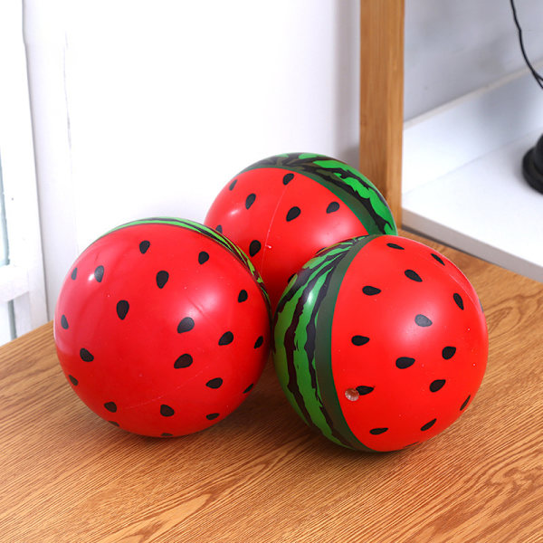 5 Tommers oppblåsbar vannmelonball Barneskinnballbarn