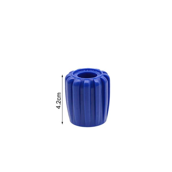 1 stk. rund form farvede dykkertanke cylinder ventiler hætte H Black S