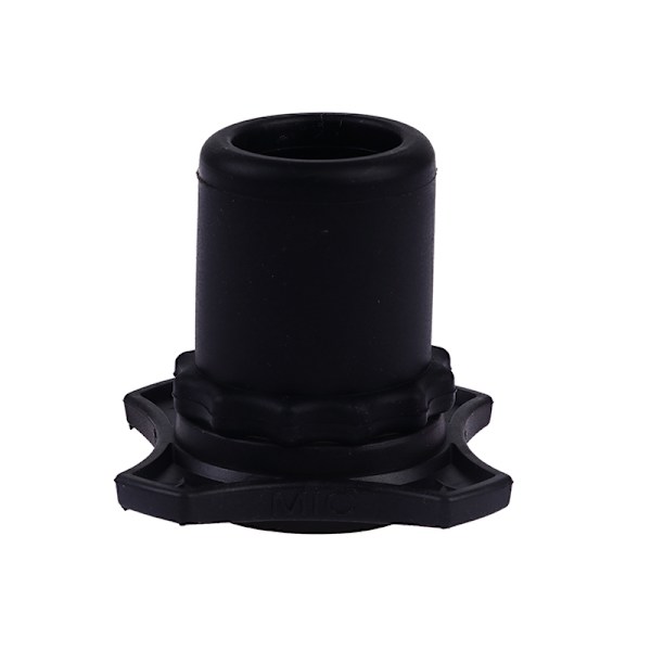 Rystesikker Silikone Mikrofon Holder Anti-Rolling Mic Protecti red tail + ring