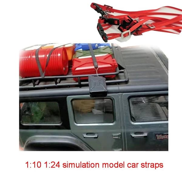 1/10 1/24 skala RC Crawler tilbehør 5 stk. nylon surrereb A4