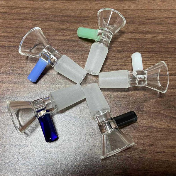 14 mm laboratorio kirkas lasi borosilikaattikahva suppilo tyyppi keula White