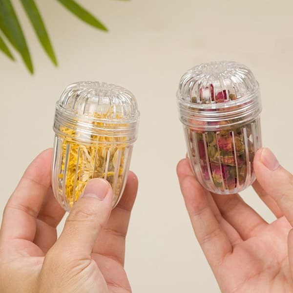 1/ 3 stk. Te Diffusorer Te Blad Si Te Bryg Transparent Ke 3Pcs