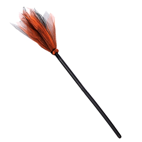 Halloween-juhlan noidan luuta lapsille muovinen cosplay-lentävä luuta Orange