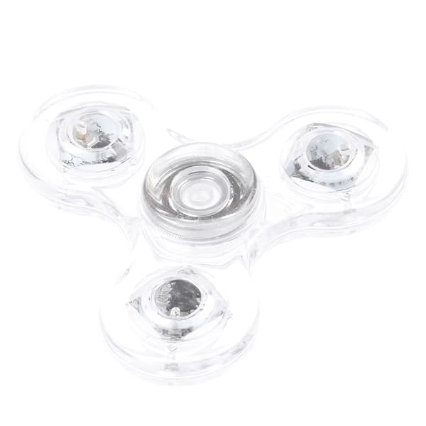 Lysande LED-ljus Spinner Hand Top Spinners Glow in Dark Light
