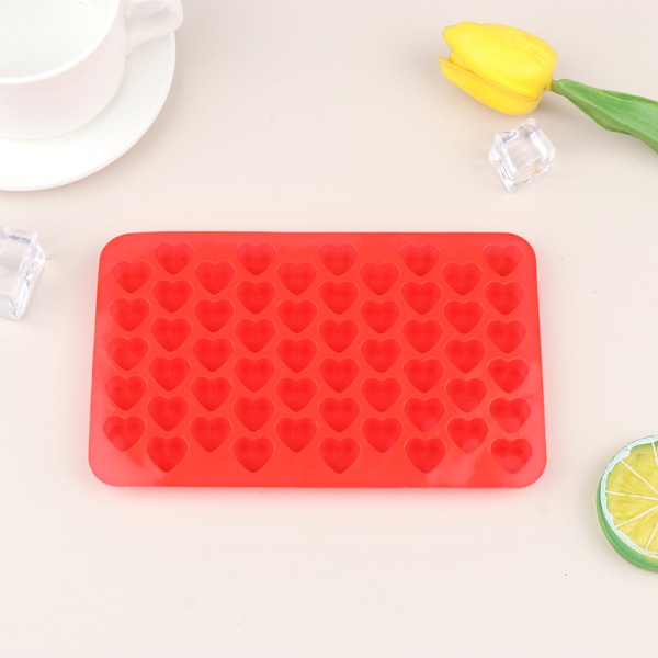 1 Stk Little Love Heart Silikonform DIY Heart Mousse Cake Choco Red