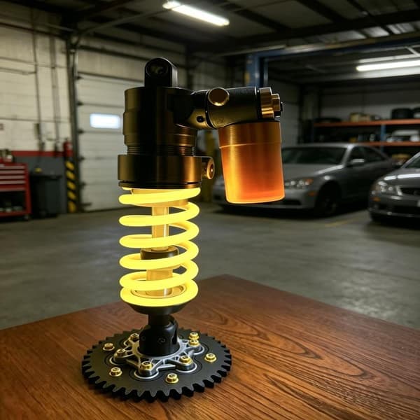 Absorber LED-bordlampe | Kul motorsykkeldekor Black