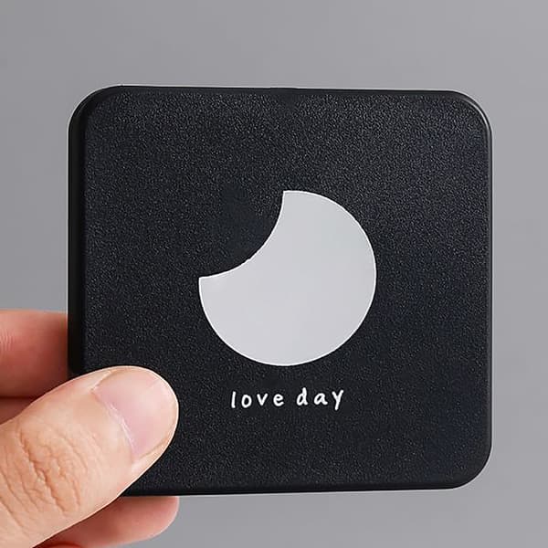 Sammenleggbart sminkespeil Mini Square Makeup Sminkespeil Portabl A1