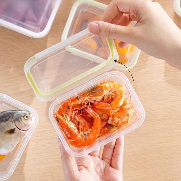 Kylskåp Fryst köttlåda Konserveringslåda Enkel snäpplock C S