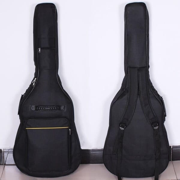 Vattentät Oxford Akustisk Gitarr Gig Bag Dubbel Axelrem C A1