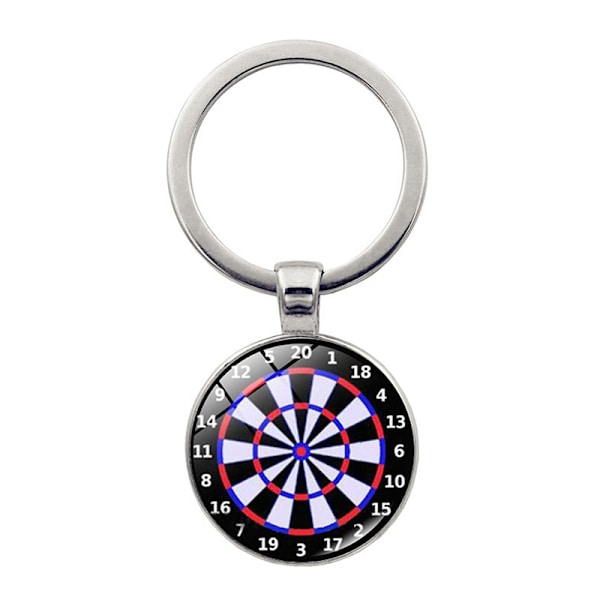 Muoti Dart Target Riipus avaimenperä Digitaalinen Target Avaimenperä Ca 3
