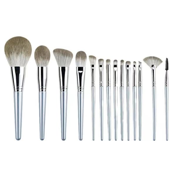 14-delars sminkborstset Mjuk fluffig ögonskuggsborste Concealer A2