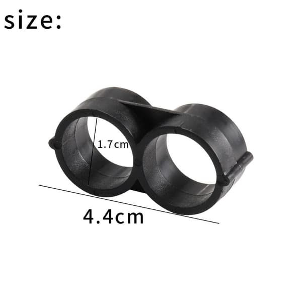 16 mm vikbar ändplugg av vattenflöde jordbruk trädgårdsbevattning 10pcs