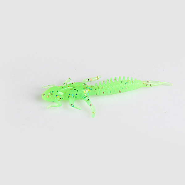 Supercontinent 5kpl Larva Soft Bait 5cm0.8g Kelluva makean veden G